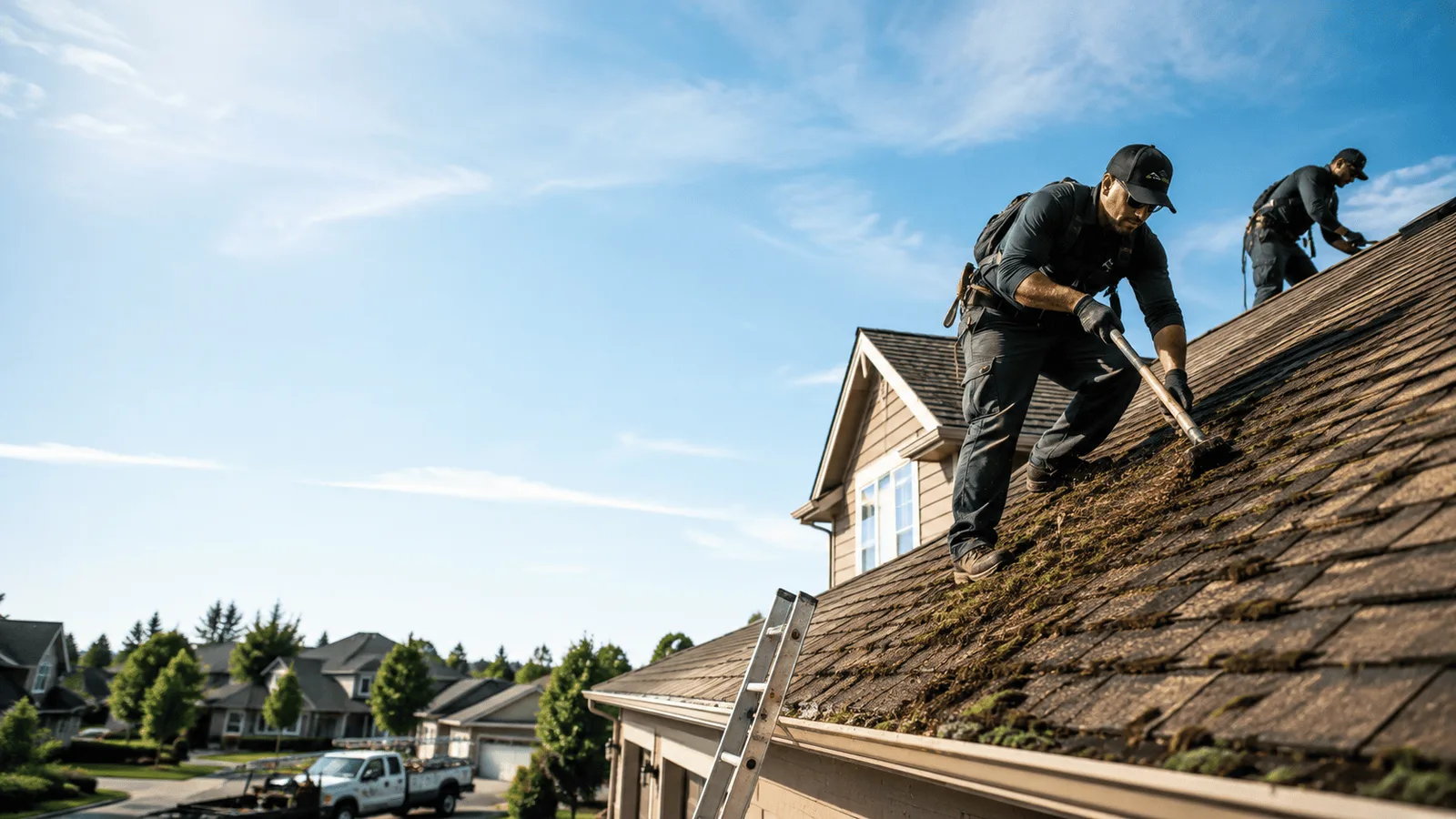 Roof Moss Removal in Hillside, CO near me